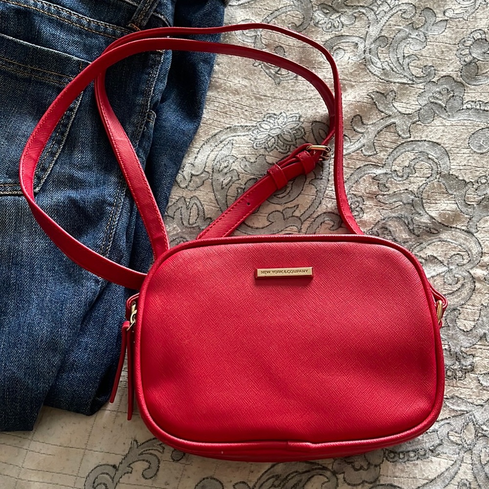 NY&C Red Crossbody Purse